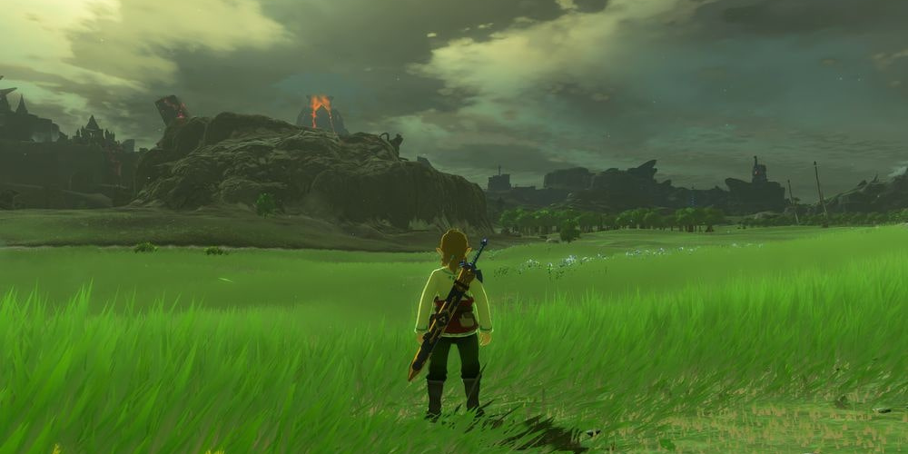 The Legend of Zelda Breath of The Wild game